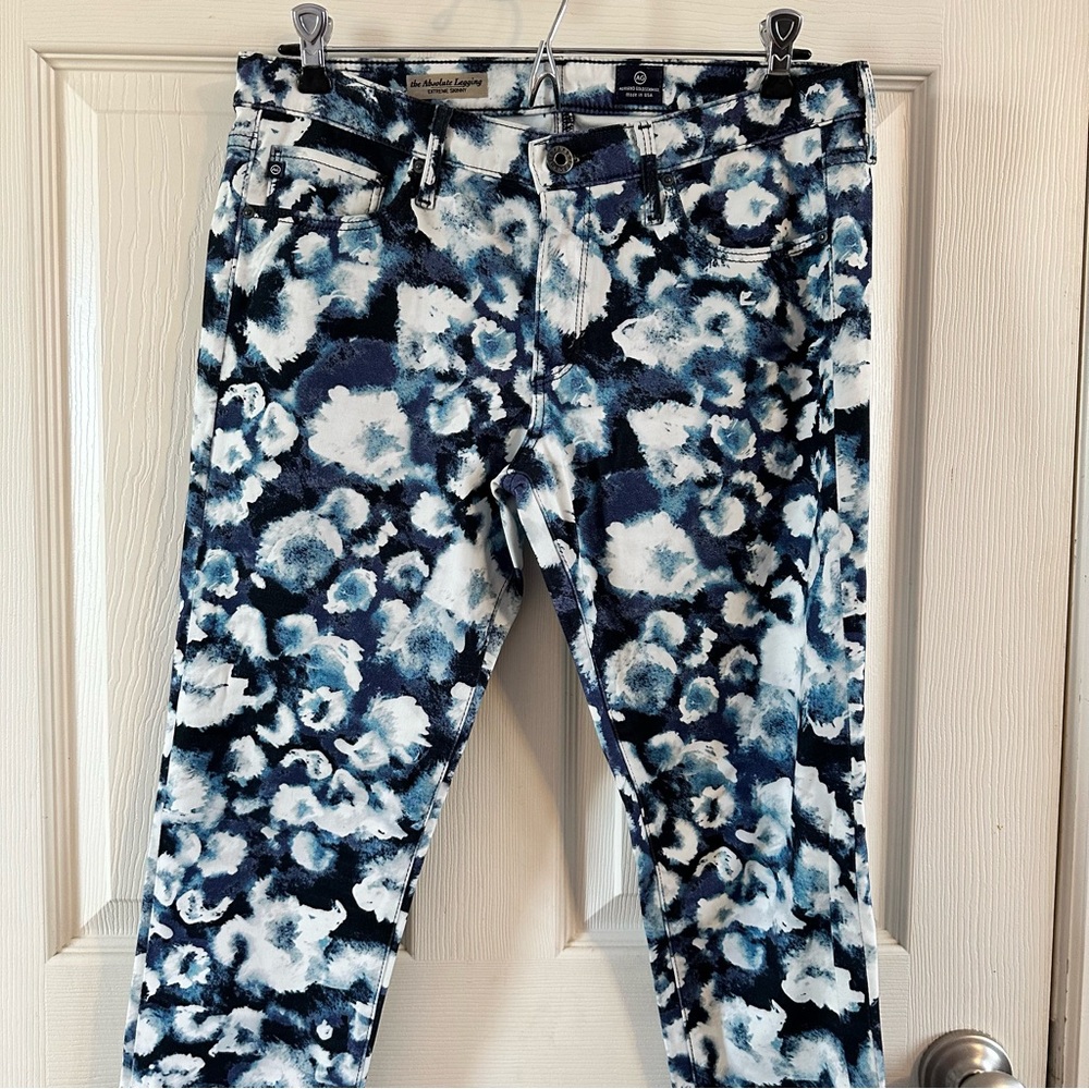 AG Adriano Goldschmied. Patterned soft Absolute Legging skinny jeans